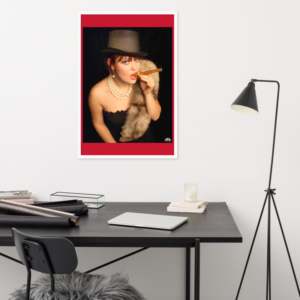 Framed poster - Smoking lady - Imagen 6